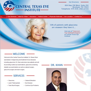 Central Texas Eye Institute, Ophthalmology